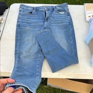American Eagle Outfitters Womens Straight Jeans